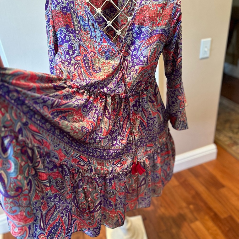 Colorful Paisley Dress - Picture 9 of 15